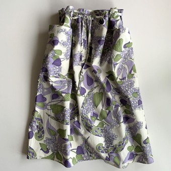 R&amp;D.M.CO- botanical motif string skirt