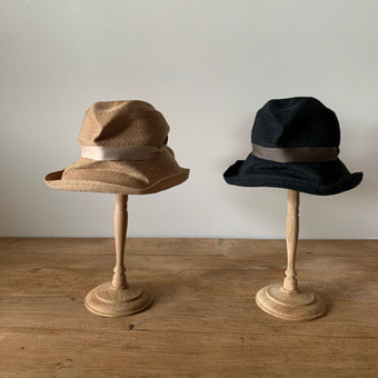 mature ha. boxd hat abaca 9cm brim