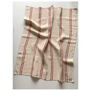 R&amp;D.M.Co- freddy linen cloth red line(119 X 139cm)
